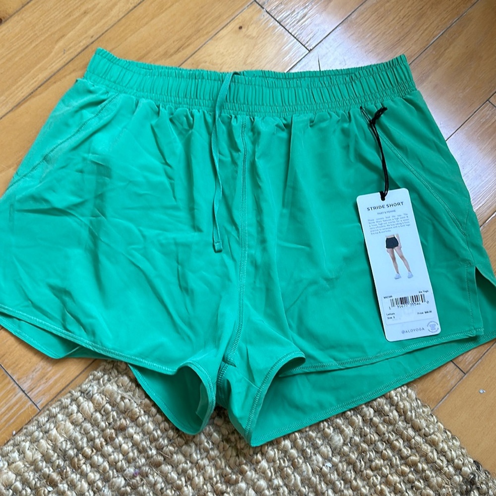 Alo Stride Short S Green